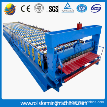 Automatic Galvanized Tile Roofing Roll Forming Machine