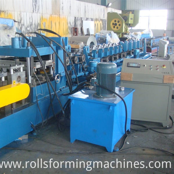 CE ISO New Style 80-300 C Z Purlin Cold Roll Forming Machine