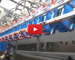 High speed full automatic T bar roll forming machine-automatic punching and stcoking 
