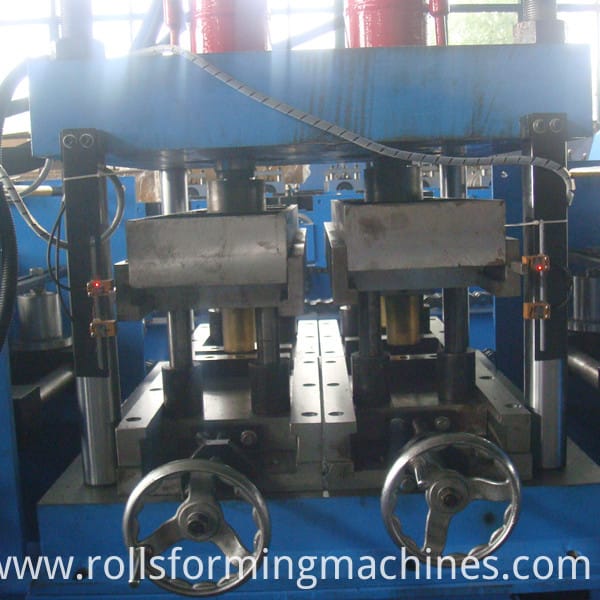 Pre-Cutting building steel frame steel purline machine CZ purlin roll forming machine 