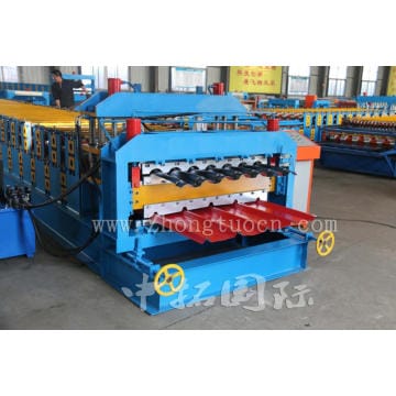 Double Layer Floor Board Tile Roll Forming Machine